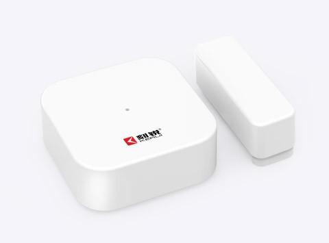 有了門磁報警器，再也不用擔(dān)心盜賊破門、窗而入了！